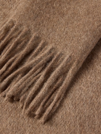 SALMONE Sjaal van puur kasjmier Taupe - 2