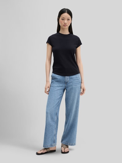 Marc O'Polo Regular Fit T-Shirt aus reiner Baumwolle Marine 1