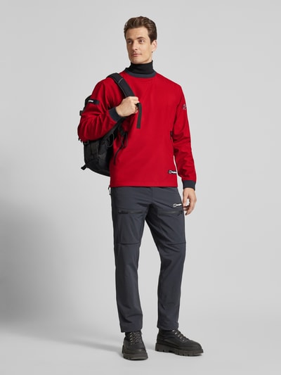 Berghaus Windbreaker mit Label-Details Modell 'Fenham' Rot 1