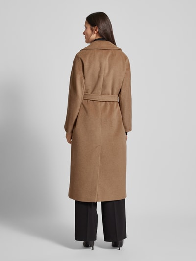 Weekend Max Mara Lange jas met tailleriem, model 'TEMPARA' Camel - 5