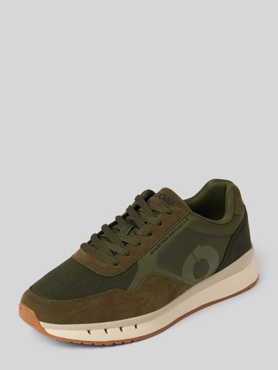 ECOALF Sneakers met vetersluiting Olijfgroen - 1