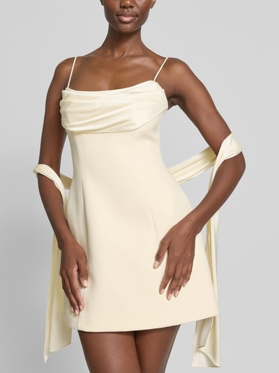 Forever New Cocktailkleid mit Schal Modell 'Darcy Scarf' Offwhite 3