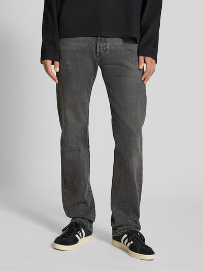 Levi's® Straight Fit Jeans Modell '501' Jeansblau 4