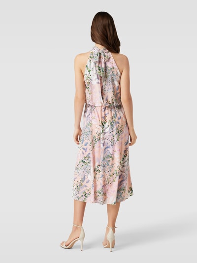 Adrianna Papell Cocktailkleid mit floralem Allover-Muster Rose 5