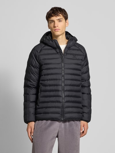 adidas Originals Kurtka pikowana z kapturem Czarny 4