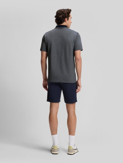BOSS Orange Relaxed Fit Poloshirt aus reiner Baumwolle Modell 'PEOXFORDNEW' Dunkelblau 5
