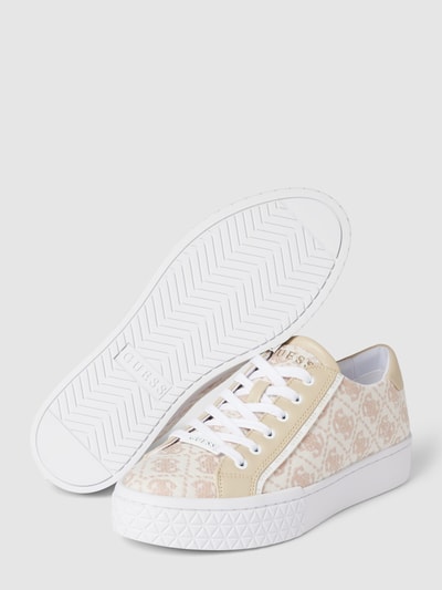 Guess Sneaker mit Logo-Print Modell 'PARDIE7' Rose 3