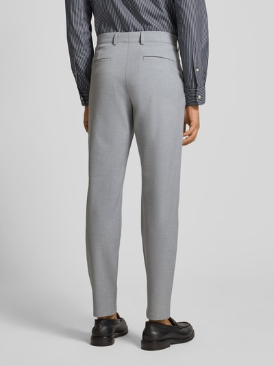 SELECTED HOMME Slim fit chino met viscose, model '175' Lichtgrijs gemêleerd - 5