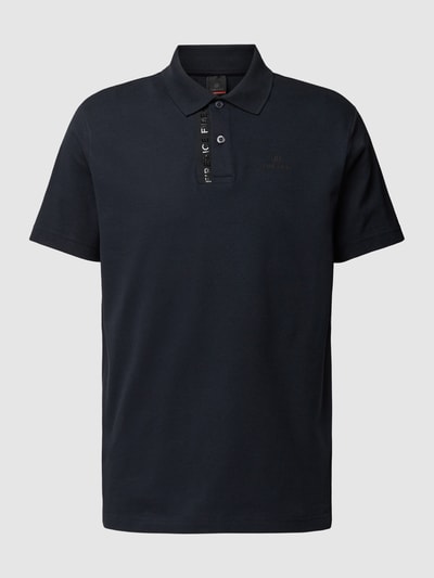 FIRE + ICE Regular Fit Poloshirt mit Label-Print Modell 'RAMON3' Marine 2