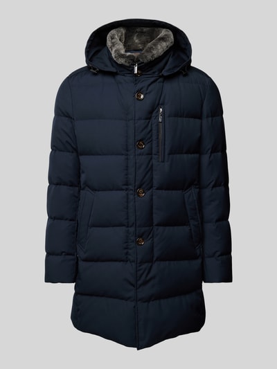 GimoS Gewatteerde parka met afneembare capuchon Marineblauw - 2