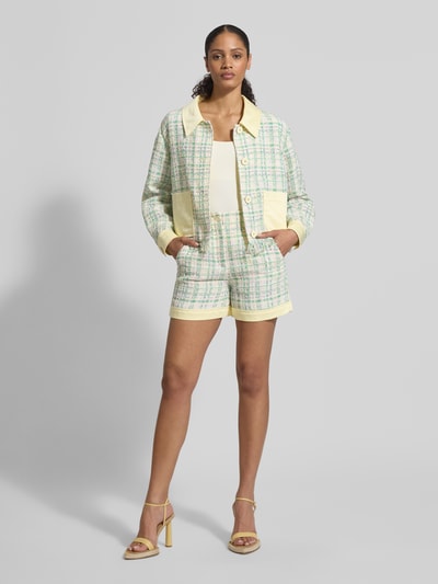 Marc Cain Wide Fit Shorts mit Label-Detail Rose 1