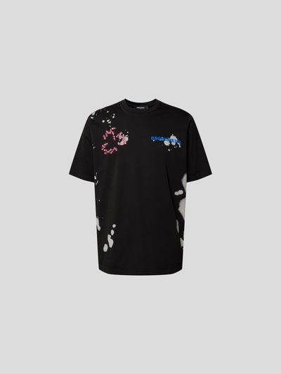 Dsquared2 T-Shirt mit Motiv-Print Schwarz 2