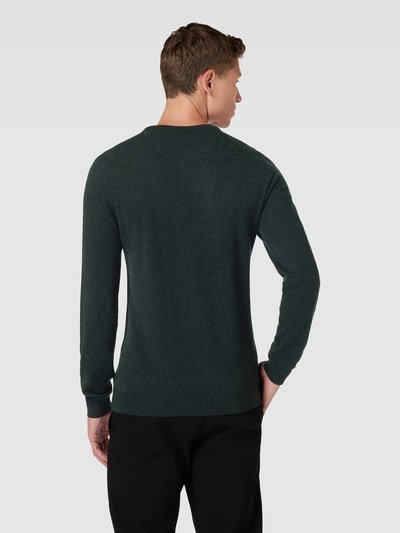 MCNEAL Strickpullover in melierter Optik Dunkelgruen Melange 5