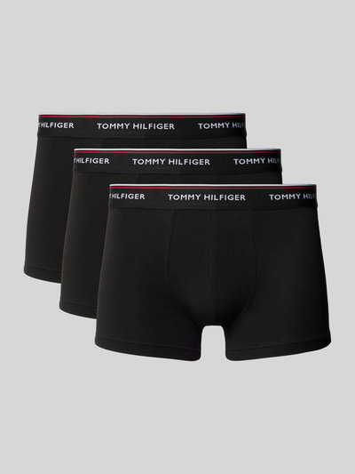 Tommy Hilfiger Boxershort met elastische band in een set van 3 stuks Zwart - 1