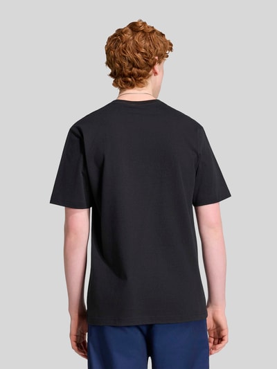 adidas Originals Regular Fit T-Shirt aus reiner Baumwolle mit Logo-Print Black 5