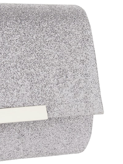 Jake*s Cocktail Clutch mit Glitter-Effekt Silber 2