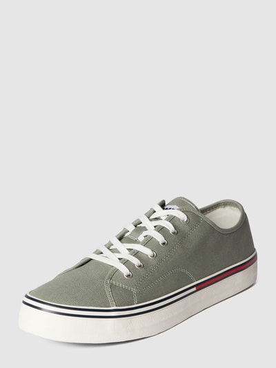 Tommy Jeans Sneaker mit Label-Patch Hellgrau 2