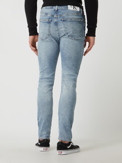 Calvin Klein Jeans Skinny Fit Jeans mit Stretch-Anteil Hellblau 5