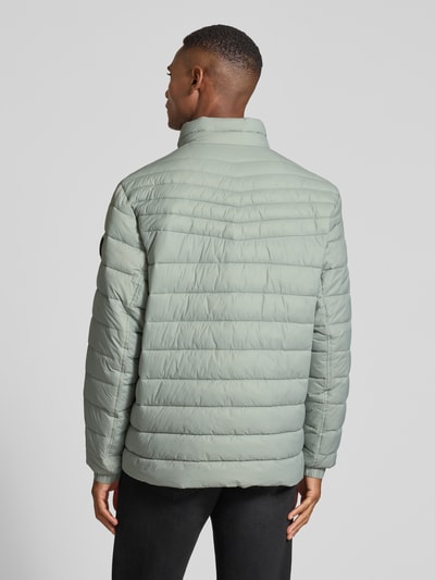 BOSS Orange Slim Fit Steppjacke mit Stehkragen Modell 'ODEN2' Mint 5