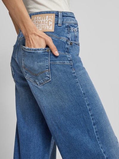 MAC Wide leg jeans in 5-pocketmodel, model 'Palazzo' Blauw - 3