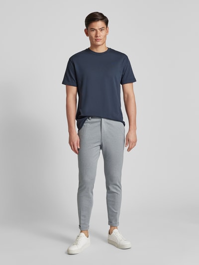 Cinque Grey Broek met haakjes- en ritssluiting, model 'CIBODO' Blauw - 1