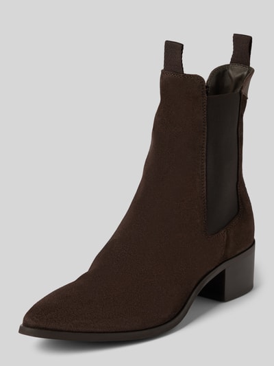 Gant Chelsea Boots aus Leder mit Zugschlaufen Modell 'Broomly' Dunkelbraun 1