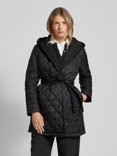 Lauren Ralph Lauren Steppjacke mit Bindegürtel Black 4