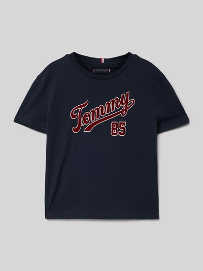 Tommy Hilfiger Kids T-Shirt mit Rundhalsausschnitt Marine 1