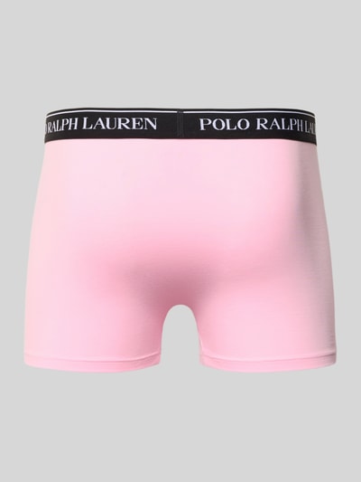 Polo Ralph Lauren Underwear Boxershort met elastische band met logo in een set van 3 stuks Lichtroze - 3