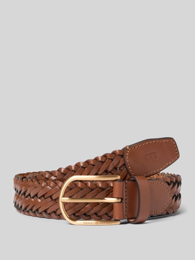 Tommy Hilfiger Gürtel aus echtem Rindsleder Cognac 1