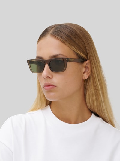 MessyWeekend Rechteckige Sonnenbrille Modell 'NEW DYLAN' Gruen 4