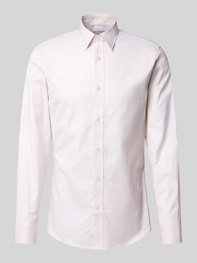 Tiger Of Sweden Slim fit zakelijk overhemd met knoopsluiting, model 'Adley' Ecru - 2