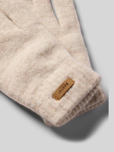 Barts Handschoenen met labelpatch, model 'Witzia' Offwhite - 2