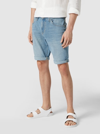 Tom Tailor Jeansshorts mit Label-Patch Jeansblau 4