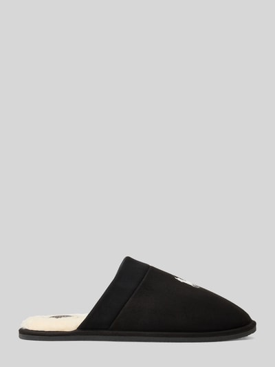 Polo Ralph Lauren Hausschuh mit Fleece-Innenfutter Black 2