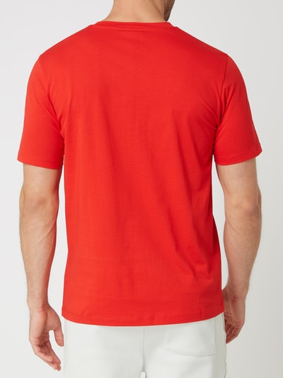 HUGO T-Shirt mit Logo-Print Modell 'Darlon' Rot 5