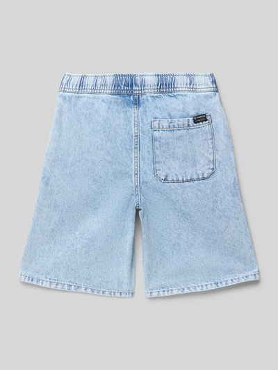 Garcia Regular fit korte jeans met elastische band Lichtblauw - 3