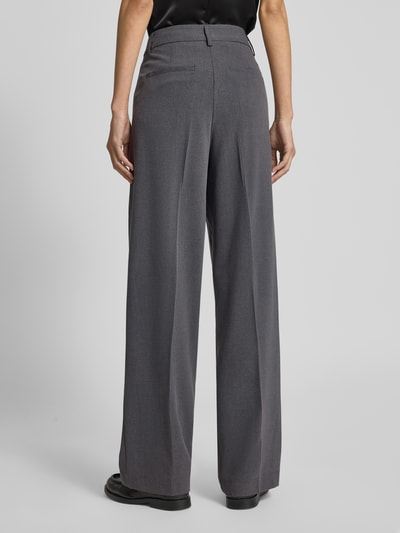 Christian Berg Woman Pantalon met achterzakken Donkergrijs gemêleerd - 5