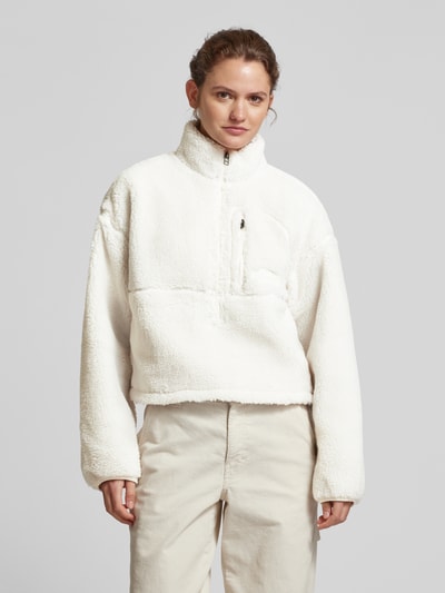 The North Face Sherpa Jacket mit Label-Stitching Modell 'EXTREME PILE 2' Offwhite 4