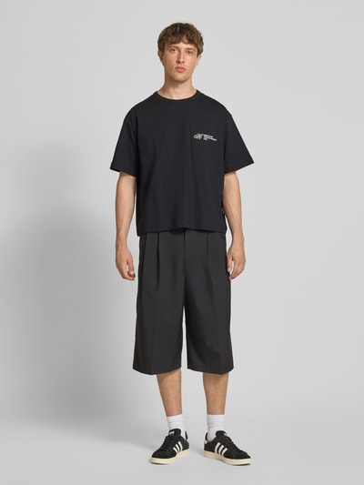 Jack & Jones T-Shirt mit Label-Stitching Black 1