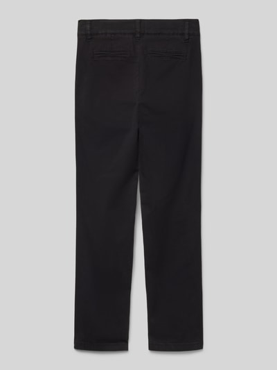 s.Oliver RED LABEL Regular fit chino van katoenmix, model 'PETE' Zwart - 3