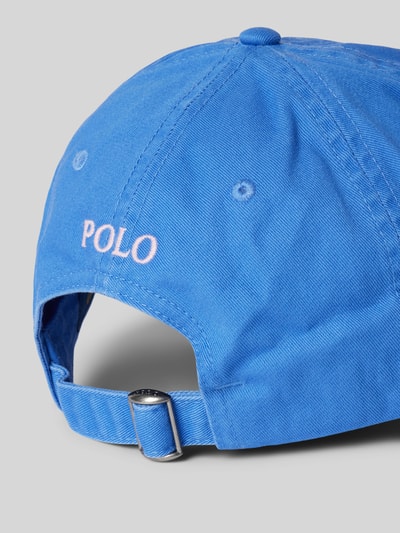 Polo Ralph Lauren Basecap mit Logo-Stitching Metallic Blue 3