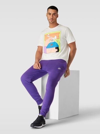 Nike Sweatpants met labelstitching Violet - 1