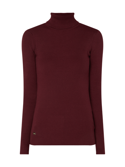 Lauren Ralph Lauren Pullover mit Rollkragen  Dunkelrot 2