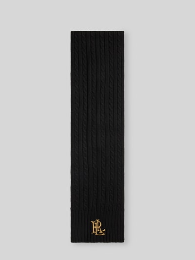 Lauren Ralph Lauren Schal mit Logo-Stitching Black 3