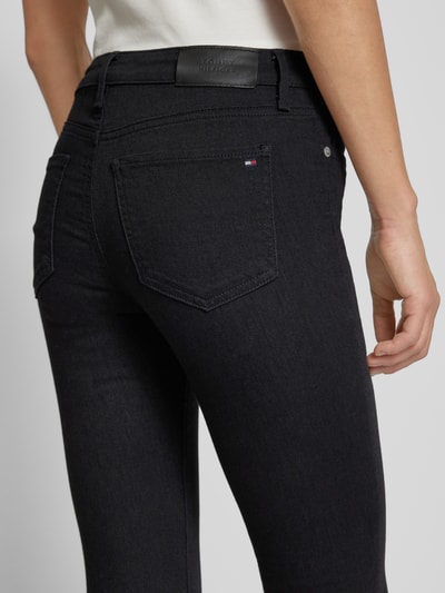 Tommy Hilfiger Skinny Fit Jeans mit Eingrifftaschen Modell 'COMO' Black 3