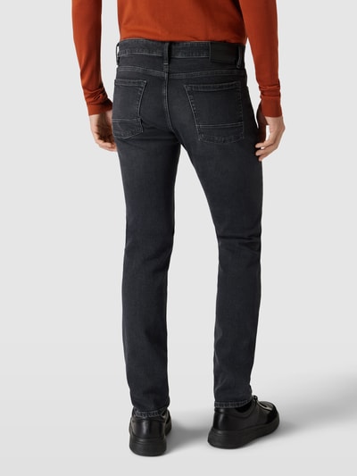 Marc O'Polo Jeans mit Label-Patch Modell 'Sjöbo' Dunkelgrau 5