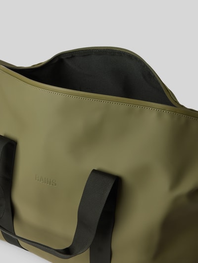 RAINS Weekendtas met draagband, model 'Hilo' Olijfgroen - 5