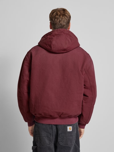 Carhartt Work In Progress Jacke mit elastischen Abschlüssen Bordeaux 5