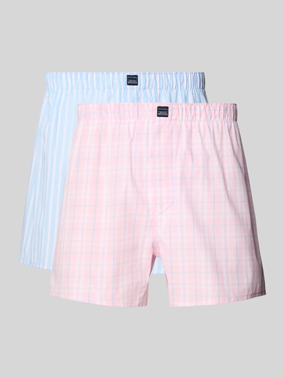 Christian Berg Men Boxershort met elastische band in een set van 2 stuks Lichtroze - 1